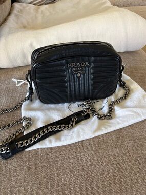 Prada quilted camera bag